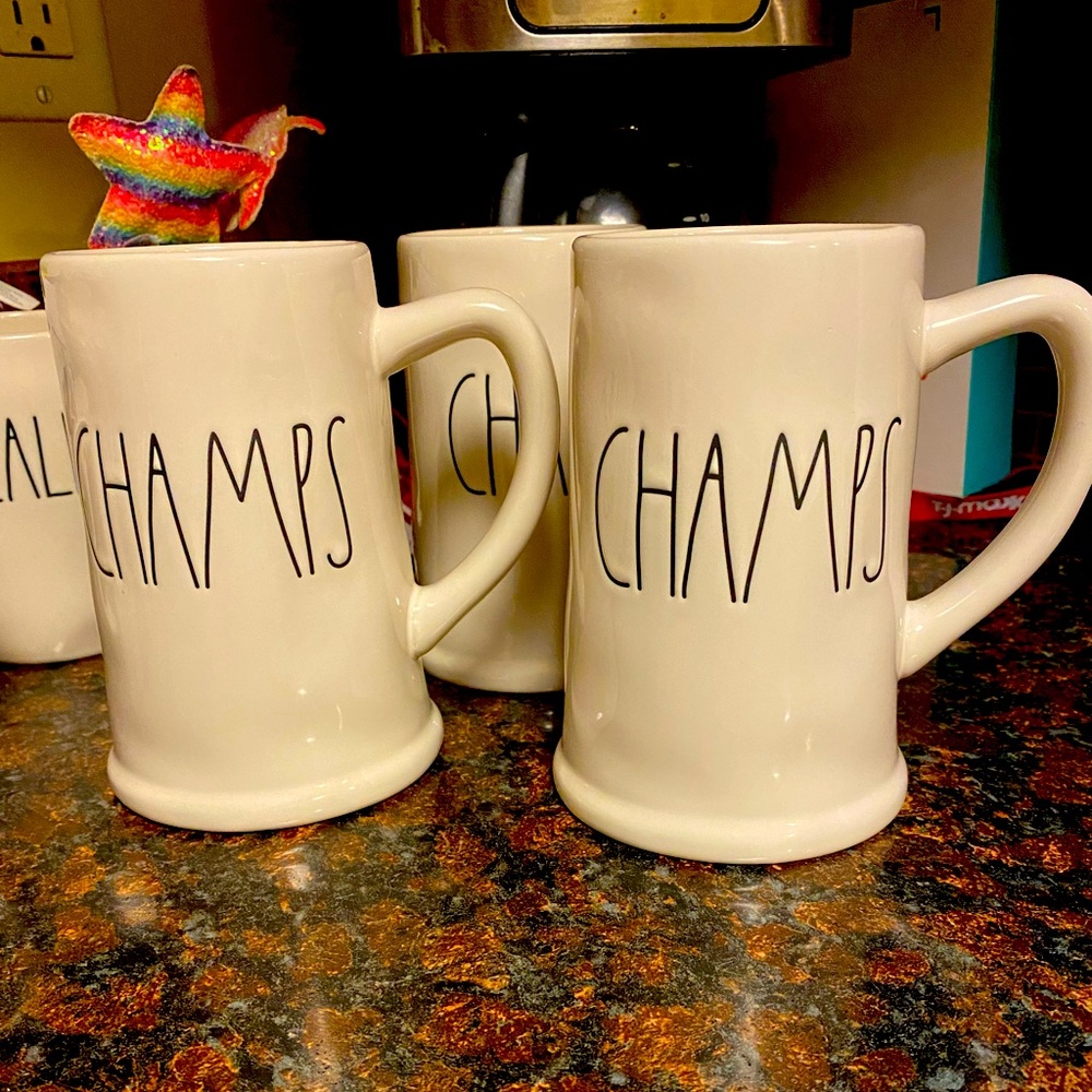 Rae Dunn champs mugs